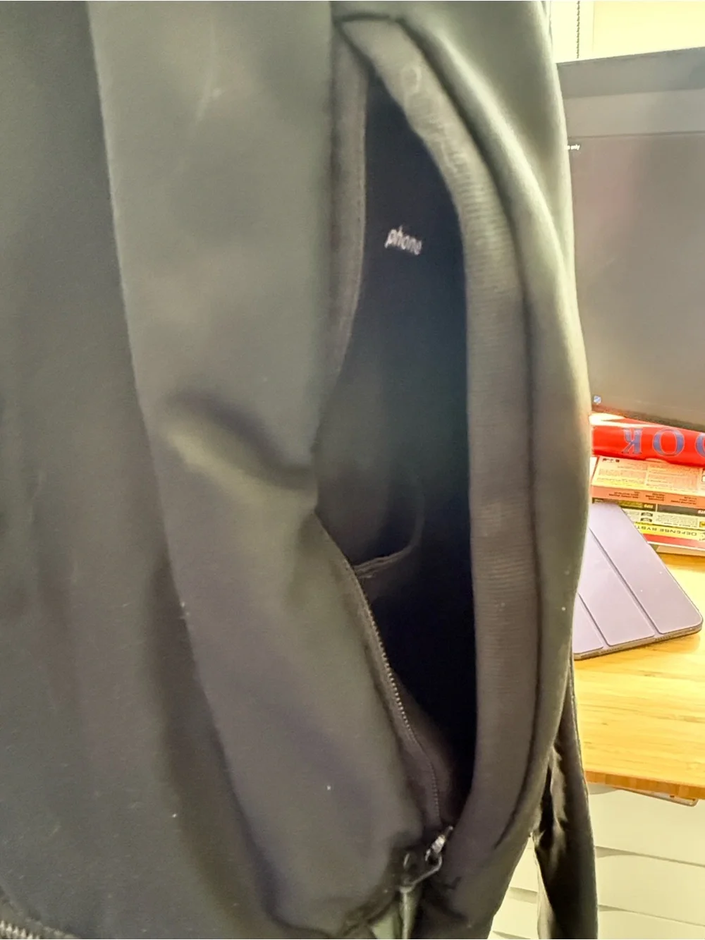 lululemon athletica black city adventure backpack